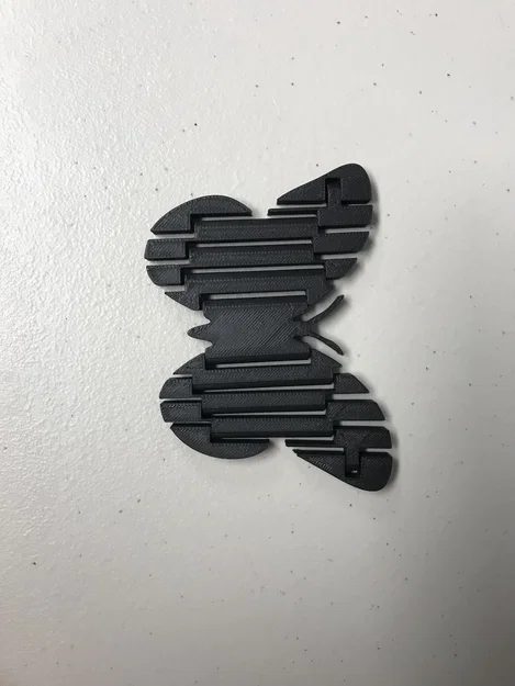 Bướm Articulated Siêu Dẻo Print In Place (Super Flexy Articulated Butterfly) - Image 1