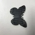 Bướm Articulated Siêu Dẻo Print In Place (Super Flexy Articulated Butterfly) - Thumbnail 1