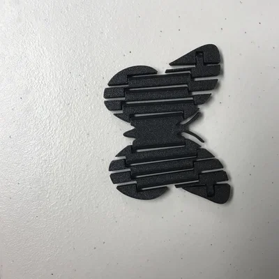 Bướm Articulated Siêu Dẻo Print In Place (Super Flexy Articulated Butterfly)