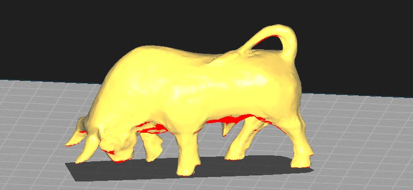 Mô hình tượng bò tót (BULL) trang trí để bàn cực chất - Image 1