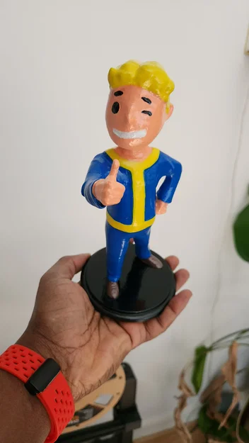 Mô hình 3D Vault Boy Fallout - Tượng trang trí cực chất cho game thủ - Image 2