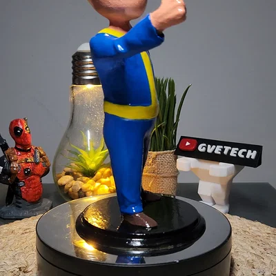 Mô hình 3D Vault Boy Fallout - Tượng trang trí cực chất cho game thủ