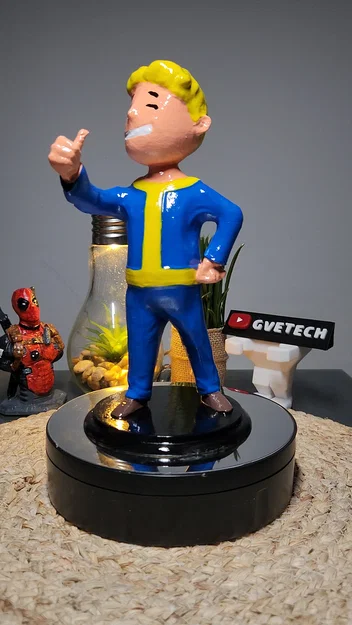 Mô hình 3D Vault Boy Fallout - Tượng trang trí cực chất cho game thủ - Image 4