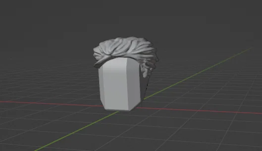 Phụ kiện đầu tóc nam ngắn cho mô hình Dummy 13 Type-M - Image 1