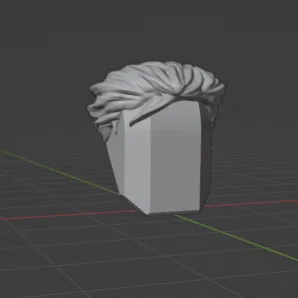 Phụ kiện đầu tóc nam ngắn cho mô hình Dummy 13 Type-M