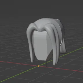 Đầu Nhân Vật Dummy 13 Type-F (Mẫu Tóc Nữ Tính Cho Dummy 13)