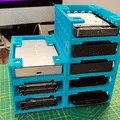 Kệ Hard Drive 2.5 inch dạng Modular xếp chồng - Thumbnail 1