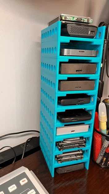 Kệ Hard Drive 2.5 inch dạng Modular xếp chồng - Image 5