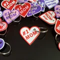 Móc khóa trái tim Mother’s Day dễ thương cho mẹ (Cute Mother's Day Heart Keychains) - Thumbnail 3