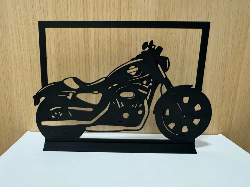 Mô hình trang trí 3D Harley Davidson Sportster 883 tuyệt đẹp - Image 1
