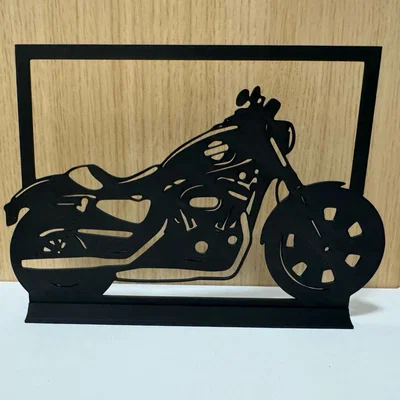 Mô hình trang trí 3D Harley Davidson Sportster 883 tuyệt đẹp