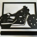 Mô hình trang trí 3D Harley Davidson Sportster 883 tuyệt đẹp - Thumbnail 2