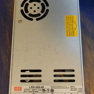 Ốp che terminal cho nguồn Meanwell LRS-350 (Power Supply Guard)