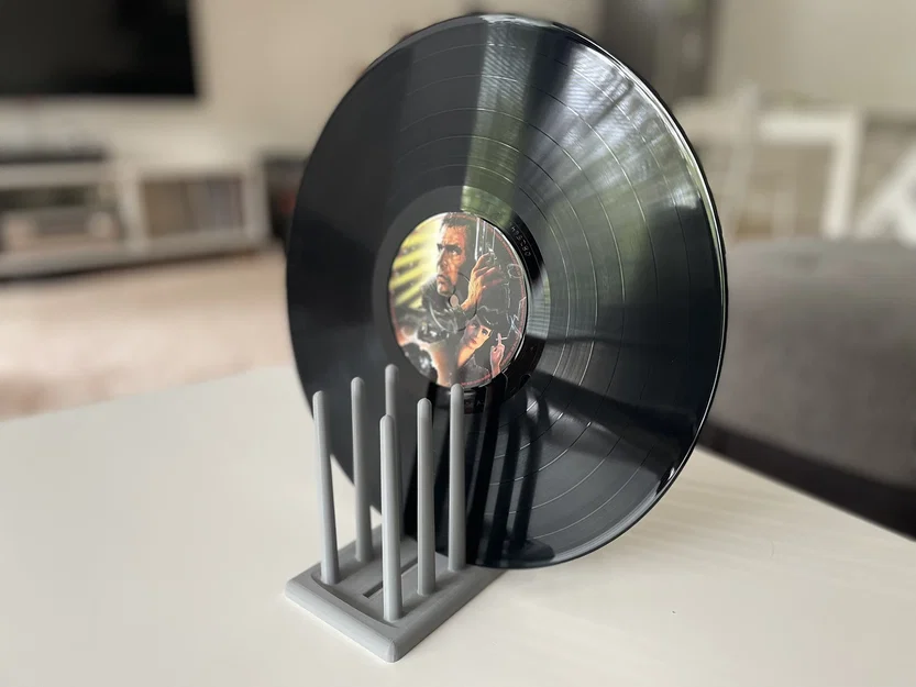 Kệ phơi đĩa than LP (LP Vinyl Record Drying Rack) - Image 1