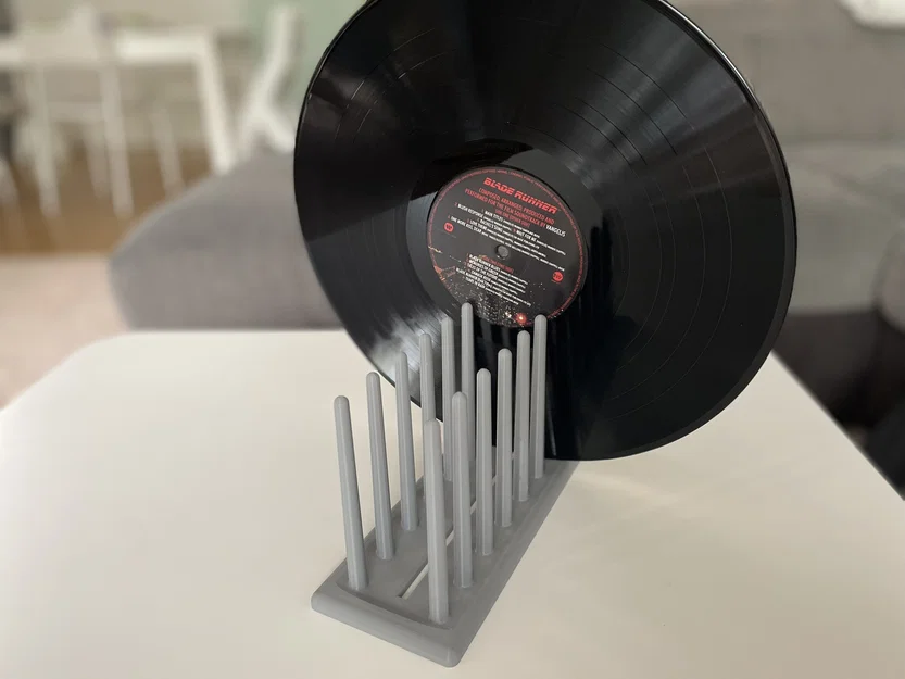 Kệ phơi đĩa than LP (LP Vinyl Record Drying Rack) - Image 4
