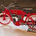 Mô hình Indian motorcycle single cilinder 1910 – Ed van der Heijden - Thumbnail 2