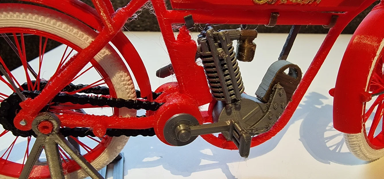 Mô hình Indian motorcycle single cilinder 1910 – Ed van der Heijden - Image 9