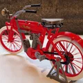 Mô hình Indian motorcycle single cilinder 1910 – Ed van der Heijden - Thumbnail 11