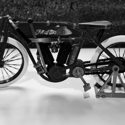 Indian Motorcycle Double Cylinder 1913 - Thiết kế Ed van der Heijden