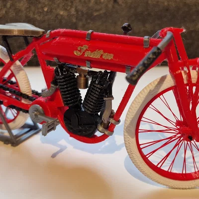 Indian Motorcycle Double Cylinder 1913 - Thiết kế Ed van der Heijden