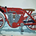Indian Motorcycle Double Cylinder 1913 - Thiết kế Ed van der Heijden - Thumbnail 5