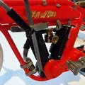 Indian Motorcycle Double Cylinder 1913 - Thiết kế Ed van der Heijden - Thumbnail 6