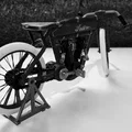 Indian Motorcycle Double Cylinder 1913 - Thiết kế Ed van der Heijden - Thumbnail 8