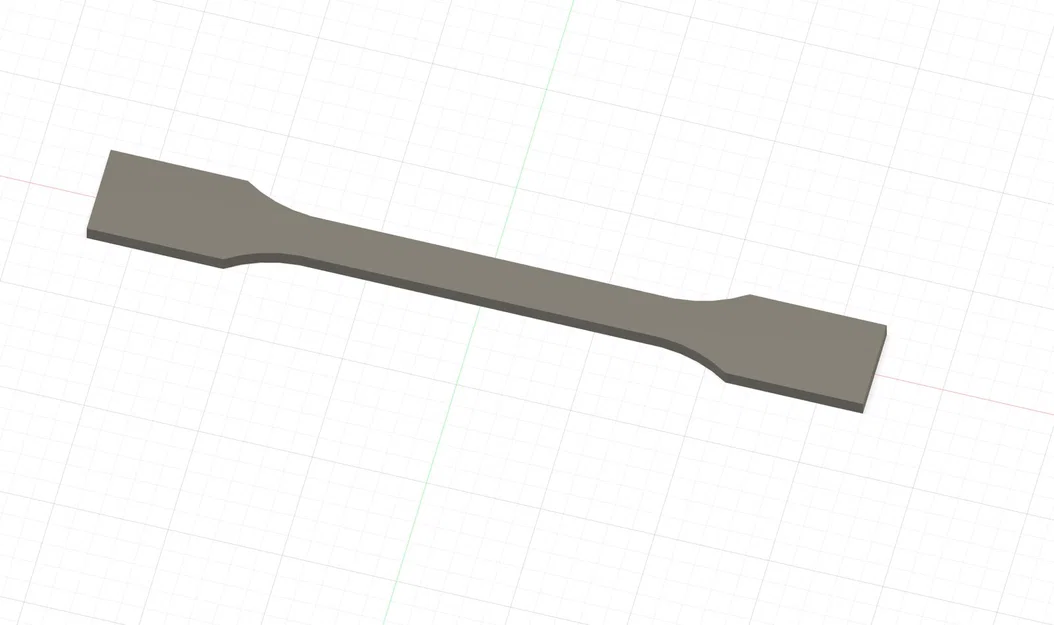 Mẫu Thử Kéo Dogbone Chuẩn ISO 527-2A và 2B Cho Máy In 3D - Image 1
