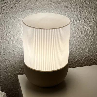 Nắp đậy cho chụp đèn kiểu họa tiết - Phụ kiện in 3D tối giản