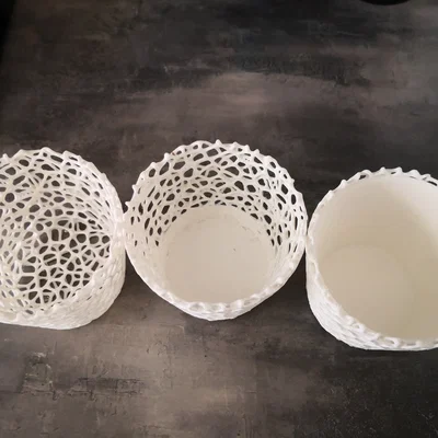 Chậu hoa Voronoi (3 kiểu)