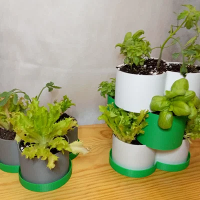 Torre Pot – Chậu trồng cây xếp tầng (stackable planter)