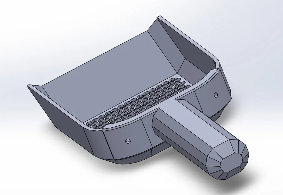 Muỗng xúc cát hạt mịn (Fine litter scoop) - Image 5