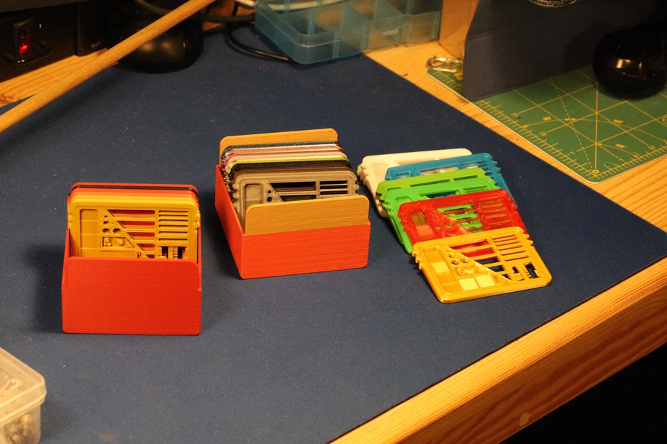 Khay lưu trữ Mini printer tests làm swatch màu - Image 1