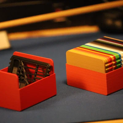 Khay lưu trữ Mini printer tests làm swatch màu