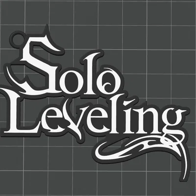 Móc khóa logo Solo Leveling đẹp mắt cho fan anime