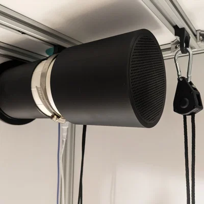 Bộ lọc Activated Carbon cho trồng cây trong nhà kèm adapter quạt 100mm