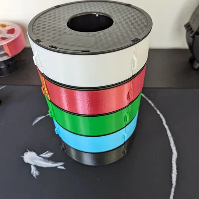 Tự làm ngăn kéo đa năng từ lõi cuộn nhựa GeeeTech và GiantArm