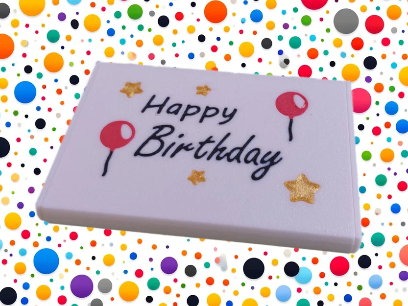 Happy Birthday - Hộp đựng gift card - Image 1