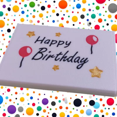 Happy Birthday - Hộp đựng gift card