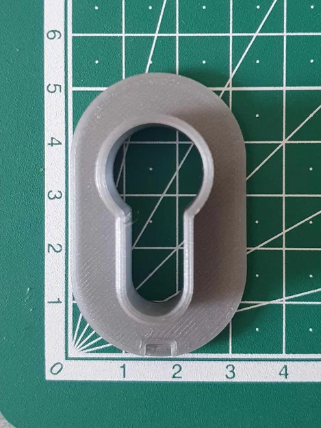 Ốp che ổ khóa Euro Cylinder (không dùng ốc vít) - Image 3