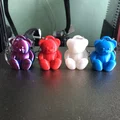 Móc khóa gấu Teddy mini 3D đáng yêu - Món quà nhỏ xinh tự in tại nhà - Thumbnail 2
