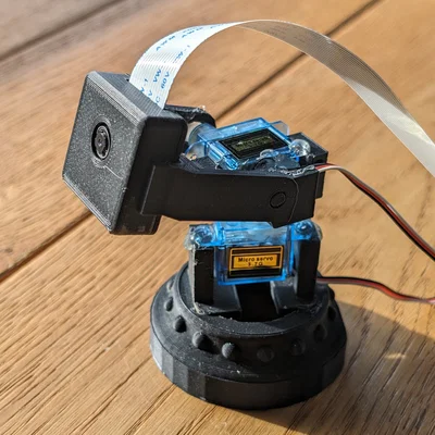 Tay servo gắn Pi Camera cho OctoPrint