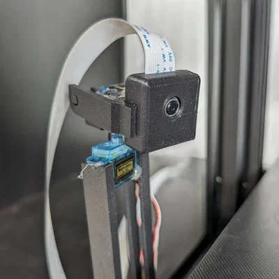 Tay servo gắn Pi Camera cho OctoPrint