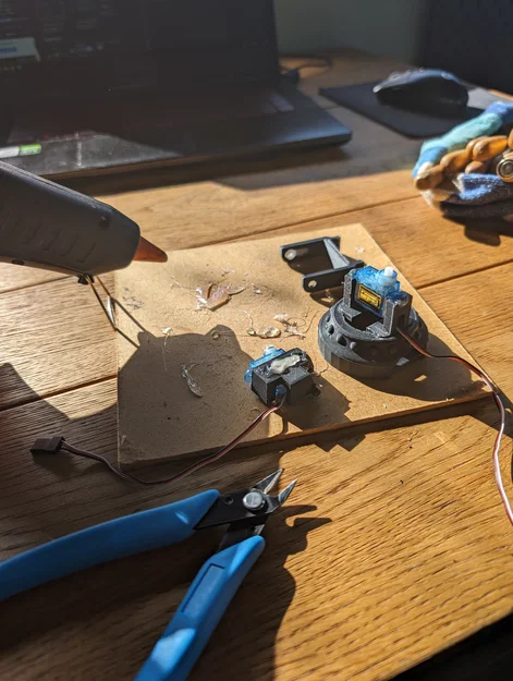 Tay servo gắn Pi Camera cho OctoPrint - Image 3