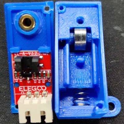 Cảm biến filament gắn trên printhead Neptune 4 cho reverse bowden