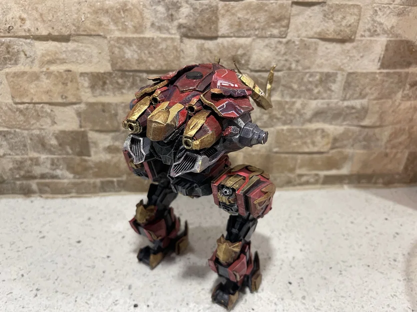 War Robots – mô hình 3D robot chiến đấu - Image 4