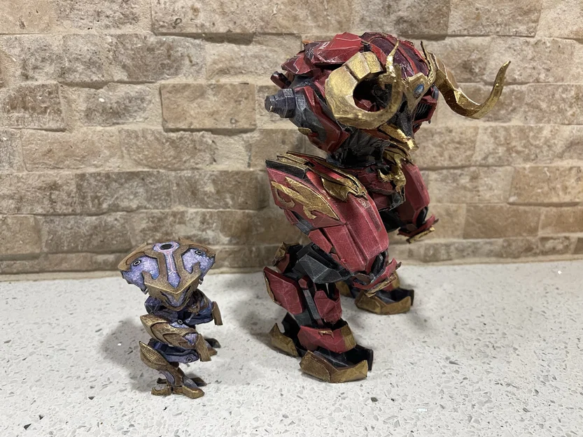 War Robots – mô hình 3D robot chiến đấu - Image 5