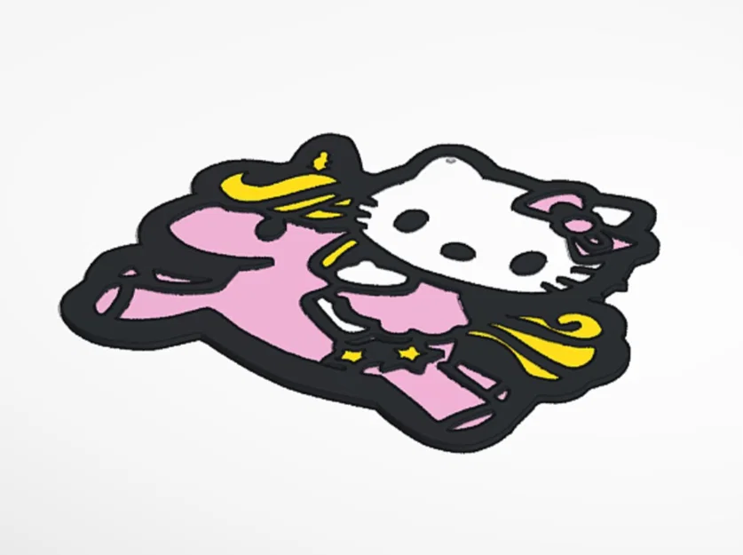 Hello Kitty - tranh treo tường - Image 1