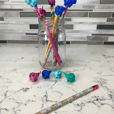 Đầu bút chì Bò Highland (Highland Cow Pencil Topper)