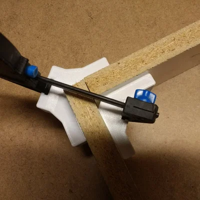 Phụ kiện góc vuông in 3D hỗ trợ kẹp nhỏ cho dân DIY